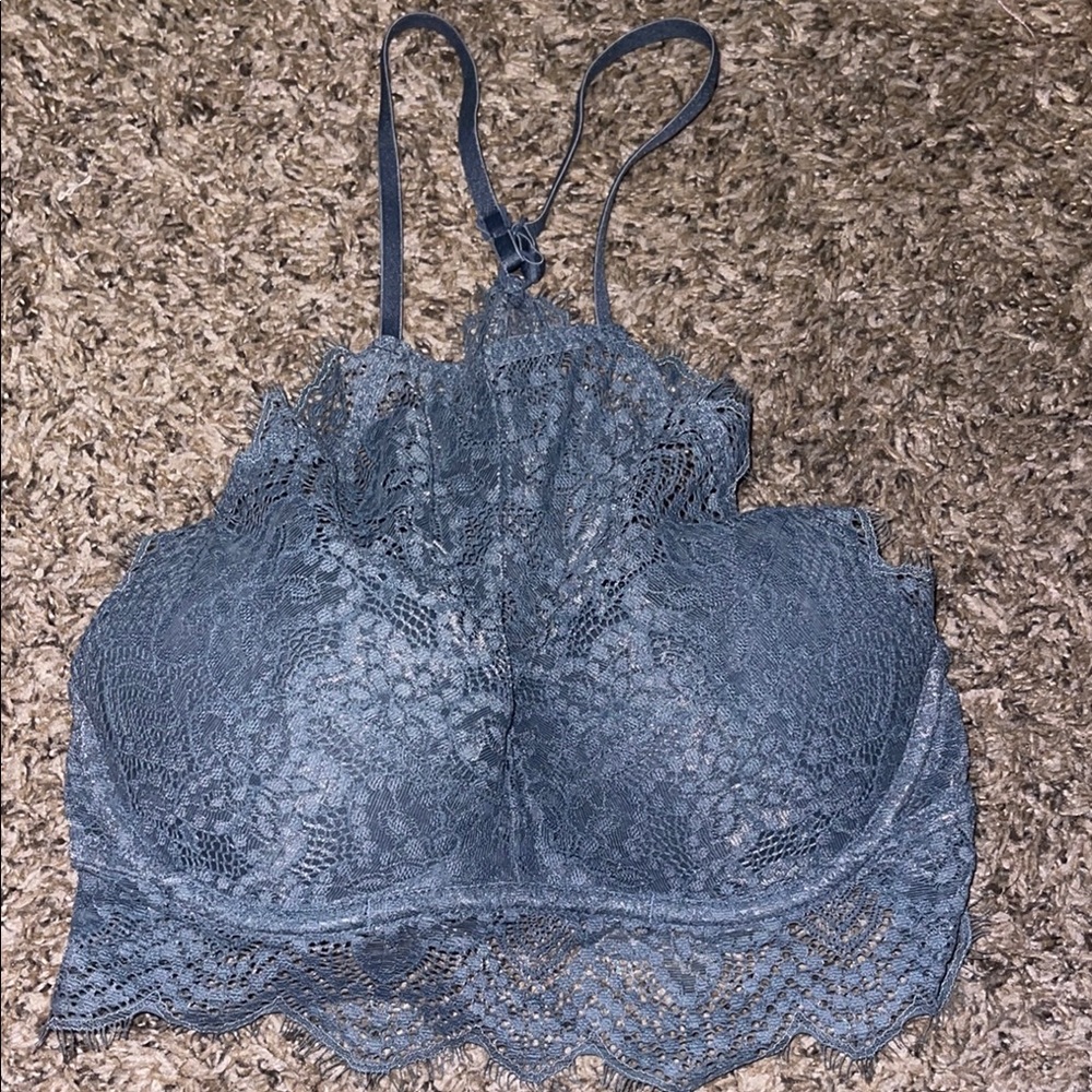 Lace Bralette in Blue